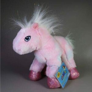 Ganz Webkinz Plush Pink Pony Stuffed horse, no code tag